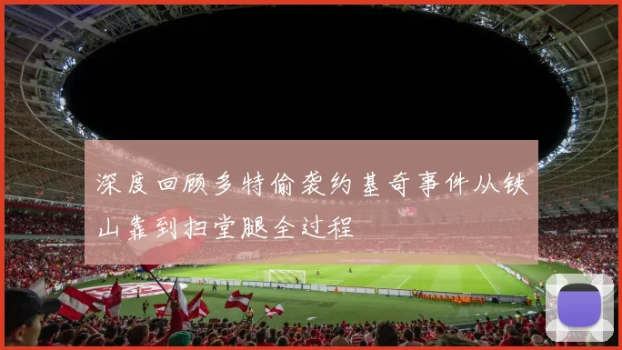 深度回顾多特偷袭约基奇事件从铁山靠到扫堂腿全过程